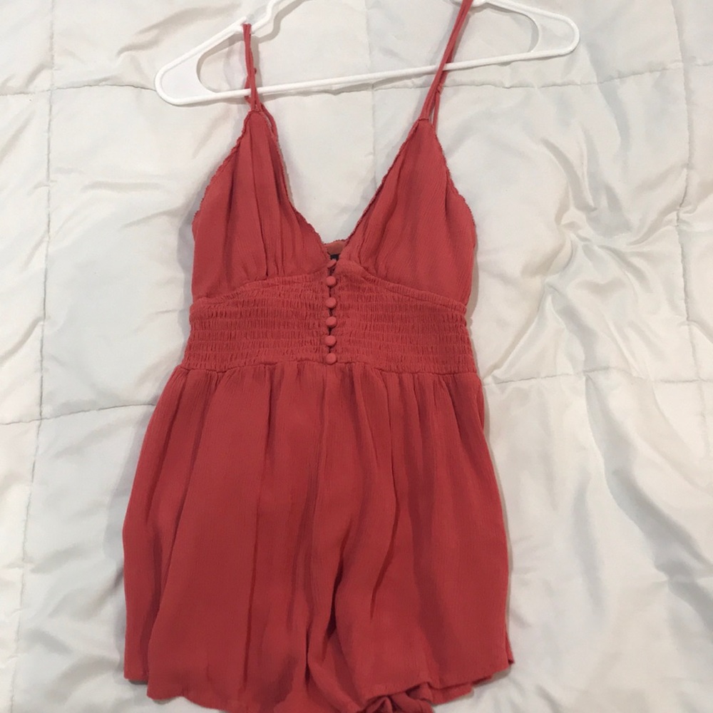 Forever 21 pink romper